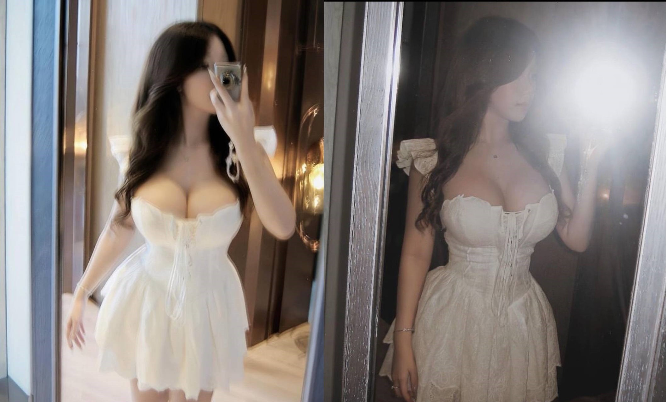 Bộ ngực khủng khiến anh chàng nứng